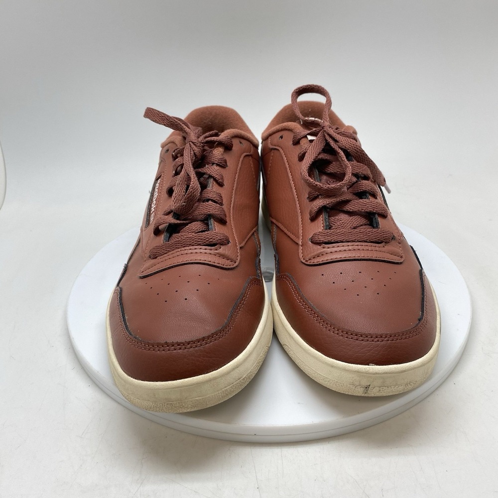Reebok Sneakers Classic Leather Mens 11 Brown Leather Athletic Shoes 1Y3501 - Picture 2 of 10